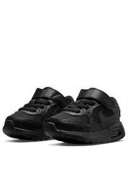Image of Nike Air Max SC Infant Trainers - Black, Size 7