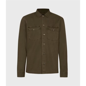 Image of AllSaints Spotter Shirt - CARGO GREEN