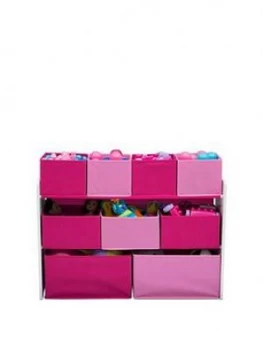 Image of Deluxe Toy Organiser- White/Pink