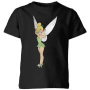 Image of Disney Tinker Bell Classic Kids T-Shirt - Black - 5-6 Years