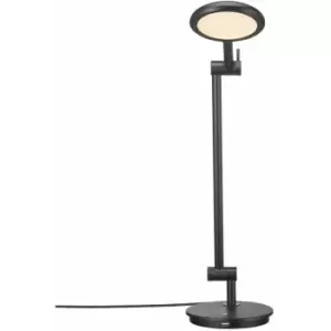 Image of Nordlux Bend LED Dimmable Table Lamp Black, 2700K