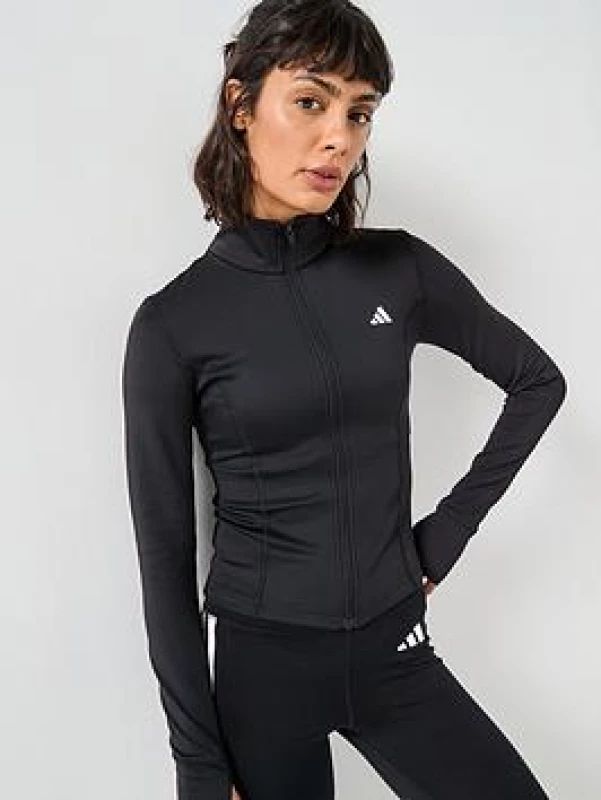 Image of adidas performance Essentials Zip-Up Jacket Black Women S;M;L;XL
