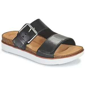 Image of Clarks ELYANE EEASE womens Mules / Casual Shoes in Black,4,5,5.5,6.5,7,8,4.5,7.5