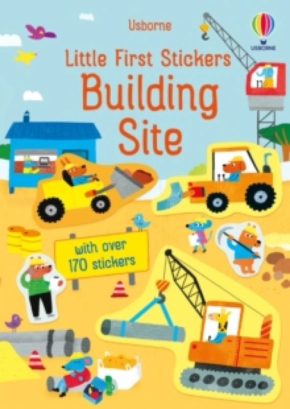 Image of Jane Bingham Little First Stickers Building Site Book Multi unisex