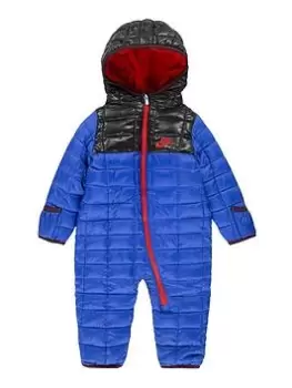 Image of Nike Infant Boys Outerwear Snowsuit - Dark Blue, Dark Blue, Size 24 Months
