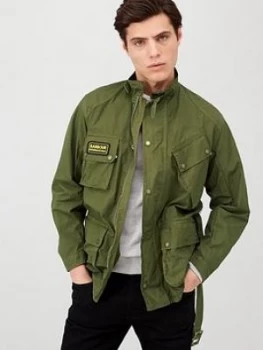 Image of Barbour International Summer Wash A7 Casual Jacket - Green