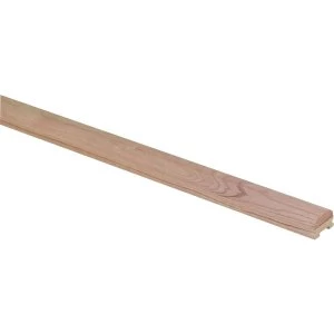 Image of Wickes Solid Oak Handrail For 32mm Spindles 2400mm