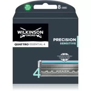 Image of Wilkinson Sword Quattro Titanium Sensitive spare heads 8 pc