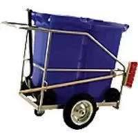 Image of Cleaning Trolley 374309 240 L 1000 x 1310 x 692mm Grey