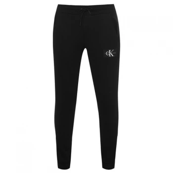 Image of Calvin Klein Jeans Mono Badge Jogging Pants - CK Black