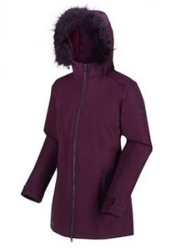 Image of Regatta Myla Waterproof Jacket - Dark Burgundy