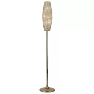 Image of Design lamp Kos French gold 4 bulbs 160cm