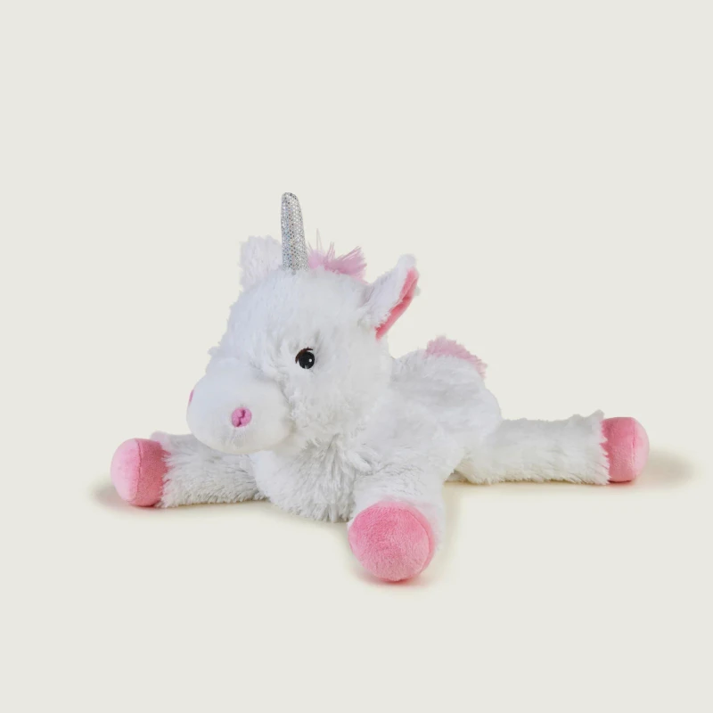 Image of Warmies Warmies Laying Unicorn White unisex One size