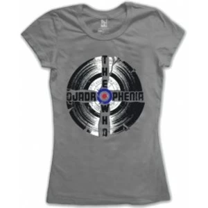 Image of The Who Quadrophenia Grey Ladies TShirt Size: Small