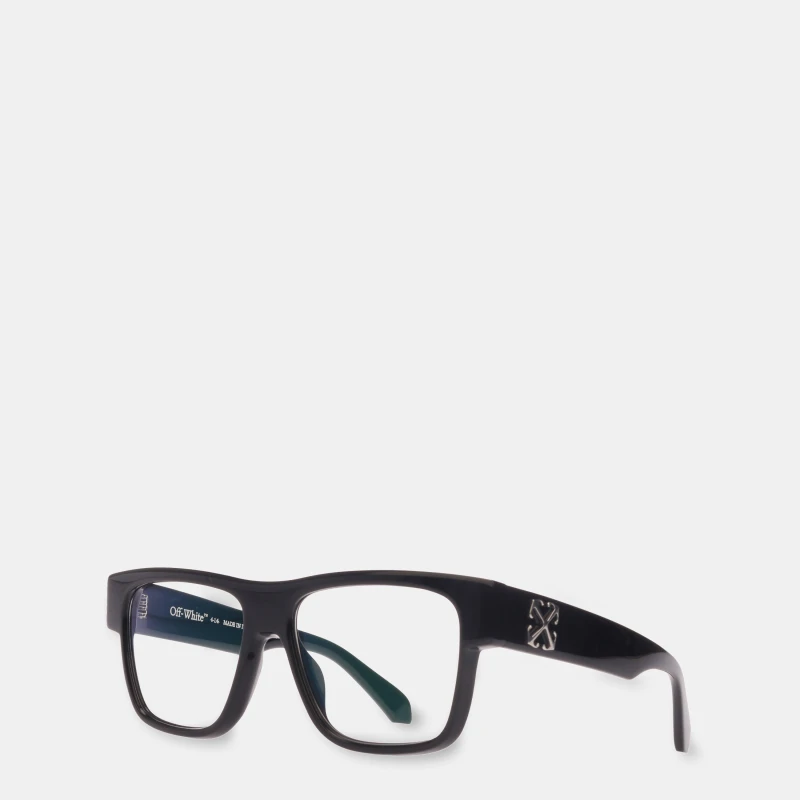 Image of Off White Style Sun Square Sunglasses Black Blue unisex One Size