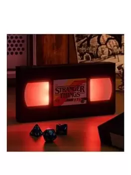 Image of Stranger Things Vhs Logo Light