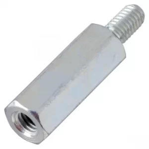 Image of PB Fastener S45530X15 Zinc Plated Steel M/F Spacers M3 x 15mm Pack...