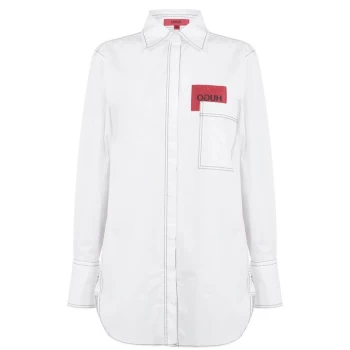 Image of HUGO Erseli Shirt - White