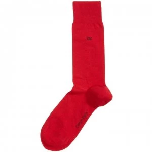 Image of Calvin Klein Signature Socks - Red