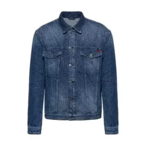Image of Hugo 076 Denim Jacket - Blue