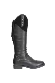 Image of Soriso Leather Long Riding Boots
