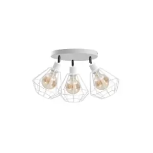 Image of Fokal Ceiling Spotlight Clusters White, 32cm, 3x E27