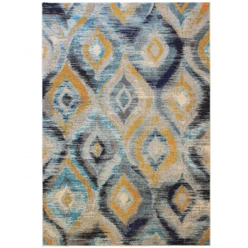 Image of Asiatic Colores Rug - 160 x 230cm - Ikat Blue