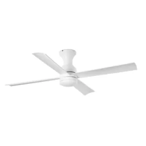 Image of Fraser LED White Ceiling Fan, 3000K