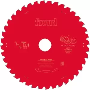 Image of Freud Multi Material Table Saw Blade 210 x 30 x T40 Plastic