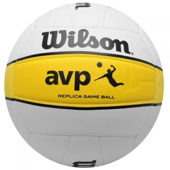 Image of Wilson AVP Volleyball - White