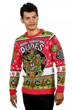 Image of TMNT Christmas Jumper - S