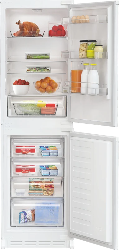 Image of Hotpoint HPKH1262B4UK HPKS 1262B4 UK Built-In 265l Low Frost Fridge Freezer - White Hotpoint HPKH1262B4UK