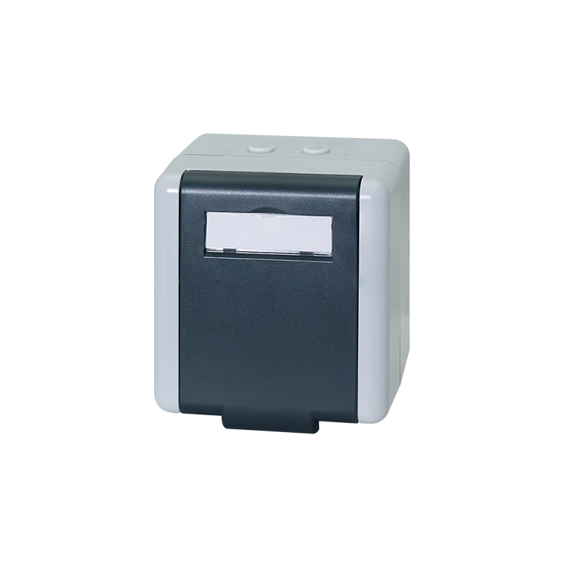 Image of LogiLink Outdoor surface-mounted box for 2 RJ45 Cat.6A keystone module