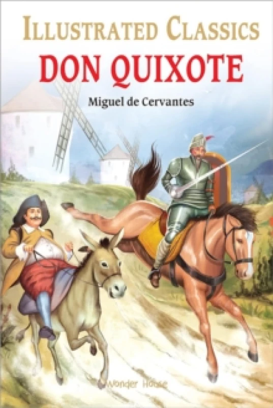 Image of Don Quixote for Kids : Illustrated Children Classic : English Novel With Review Questions Hardback