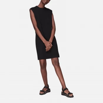 Image of Whistles Womens Easy Minimal Dress - Black - XS