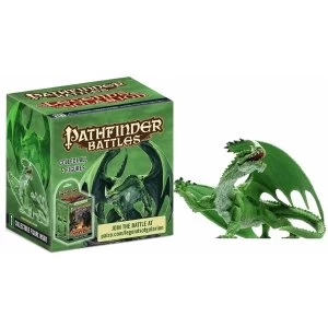 Image of Pathfinder Legends of Golarion Green Dragon Figure