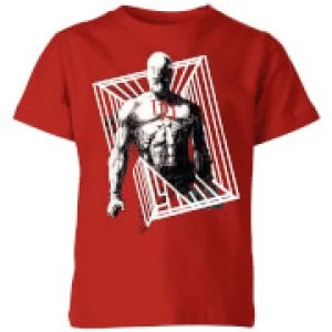 Image of Marvel Knights Daredevil Cage Kids T-Shirt - Red - 3-4 Years