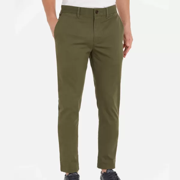 Image of Tommy Hilfiger Bleecker 1985 Pima Cotton-Blend Chinos - W36/L32