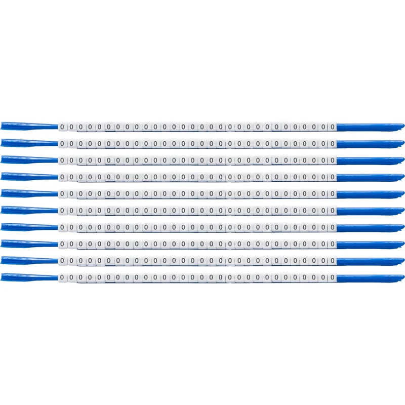 Image of Brady SCN-07-0 cable marker Black. White Nylon 300 pc(s)