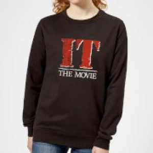Image of IT Womens Sweatshirt - Black - 5XL