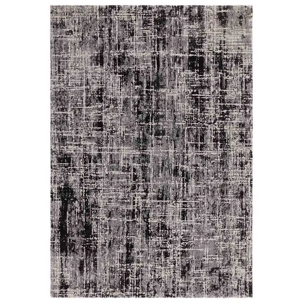 Image of Asiatic Kuza 120X170Cm Abstract Black Rug