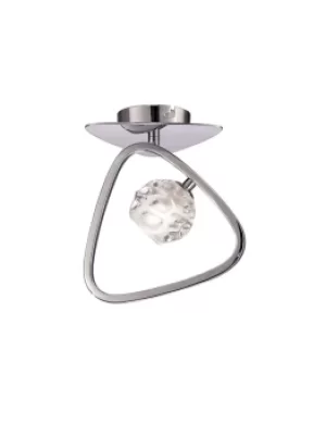 Image of Lux Ceiling 1 Light G9, Polished Chrome