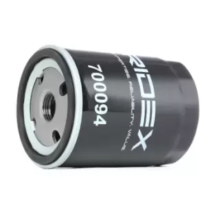Image of RIDEX Oil filter 7O0094 Engine oil filter FORD,MAZDA,Fiesta Mk4 Schragheck (JAS, JBS),FIESTA III (GFJ),MONDEO II Kombi (BNP),MONDEO II (BAP)