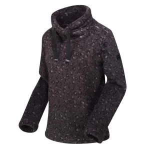 Image of Regatta Hannelore Fluffy Fleece - Blk Leopard