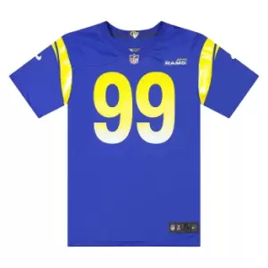 Image of Nike Nfl Los Angeles Rams Aaron Donald #99 Jersey Home, Hyper Royal