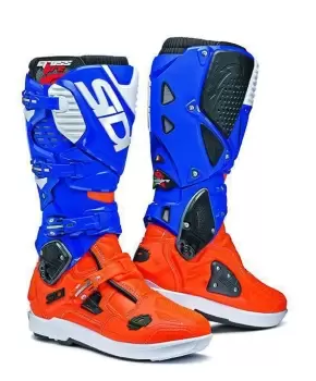 Image of Sidi Crossfire 3 SRS Orange Fluo White Blue Limited 43
