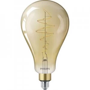 Image of Philips Lighting LED (monochrome) EEC A+ (A++ - E) E27 Bulged 6.5 W = 40 W Warm white (Ø x L) 160 mm x 293mm dimmable, Filament