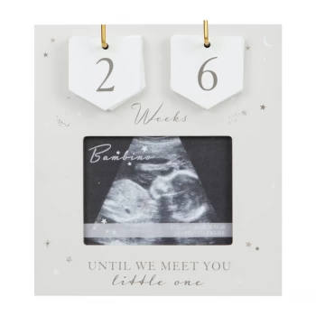 Image of 4" x 3" - Bambino Arrival Countdown Frame