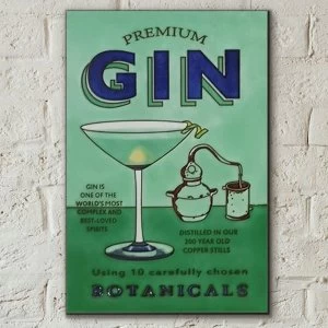 Image of Gin Tile 8x12 by M.Wiscombe Wall Art