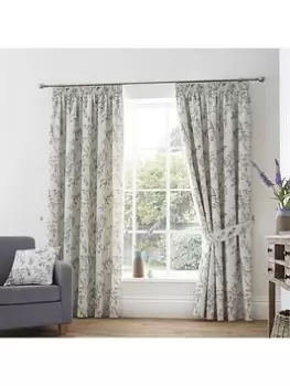 Image of Dreams & Drapes Jazmine Pencil Pleat Lined Curtains